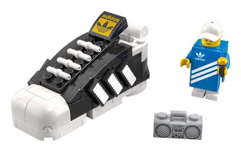 lego adidas schuh klein|LEGO 40486 Mini Adidas Originals Superstar，Exclusive .